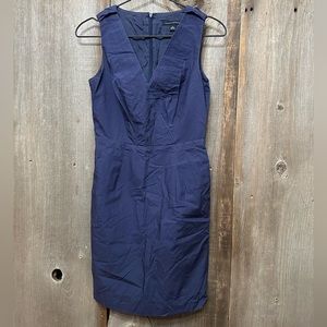 Banana Republic V-Neck Sleeveless Dress in Blue Size 0 Women’s